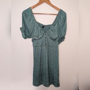 Wild Fable Teal Mini Dress